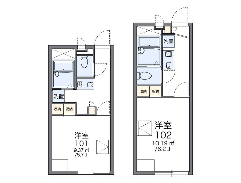 レオパレスＥｍｉｒａｔｅｓ住吉 間取図