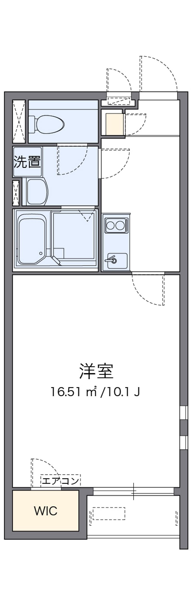 クレイノブロッケン 間取図