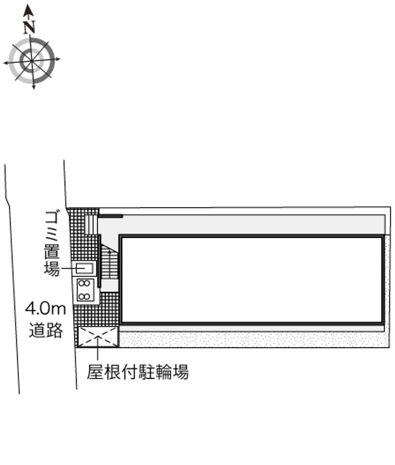 レオパレスＦｕｊｉ 配置図