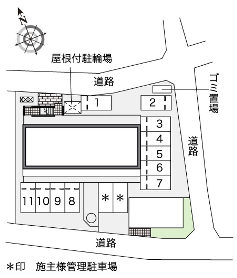 レオパレスＯｈａｎａ 配置図