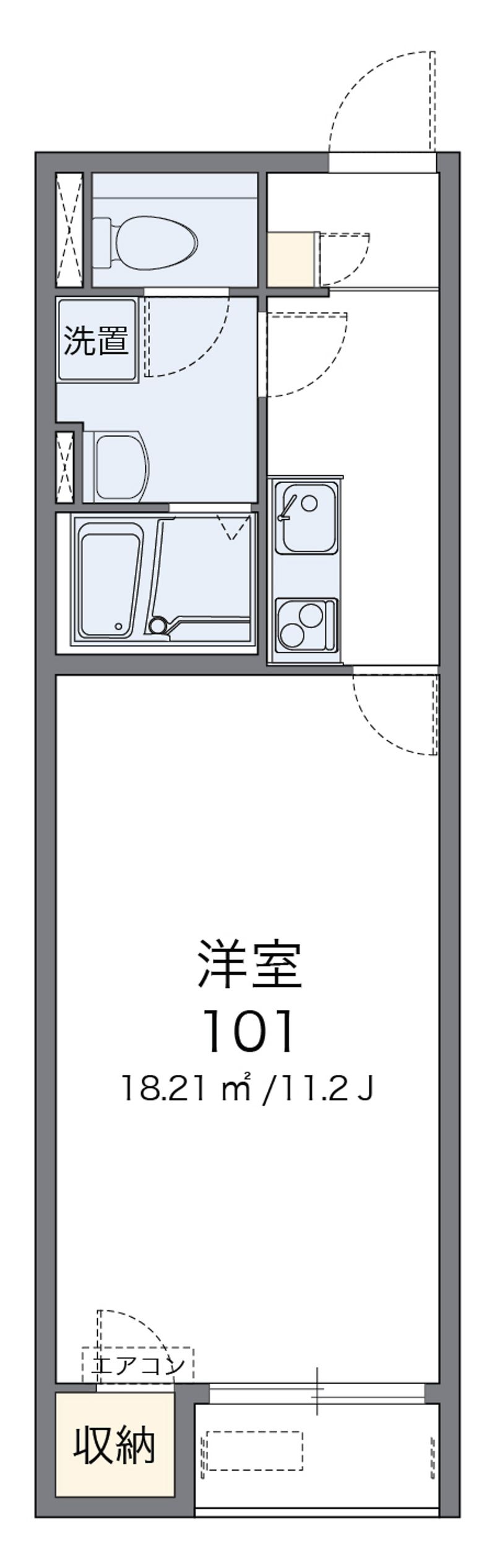 レオネクストインガーデン 間取図