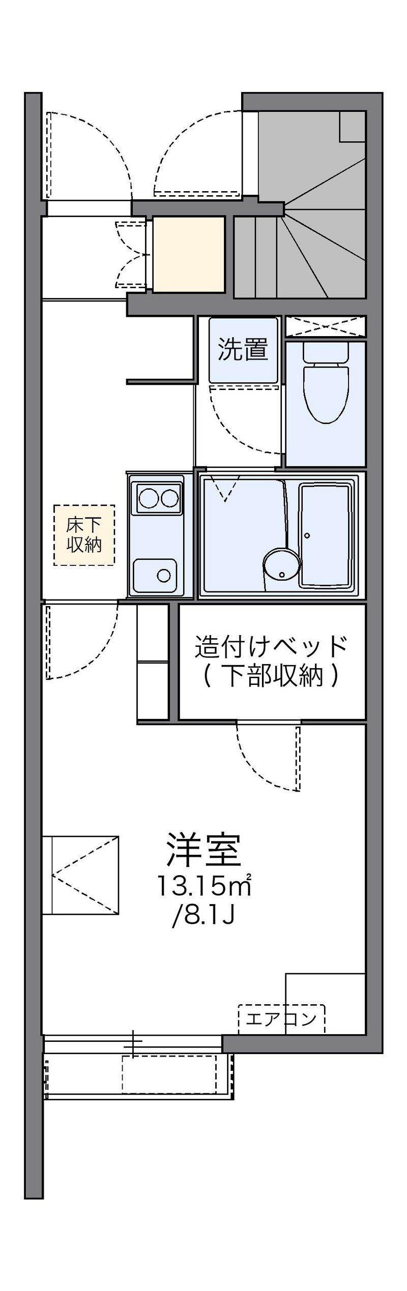 レオネクストキララⅡ 間取図