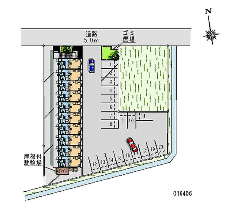 16406月租停車場