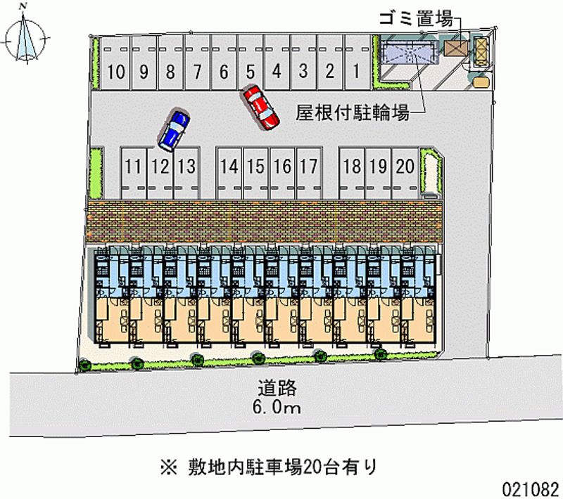 21082 Monthly parking lot