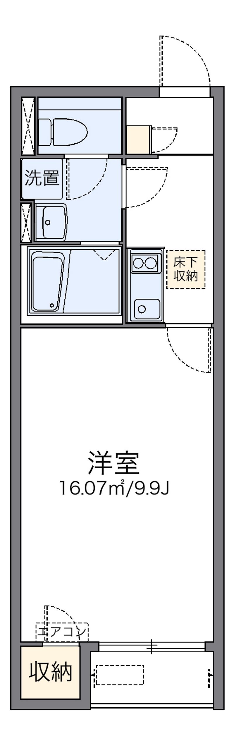 レオネクスト花みずき 間取図