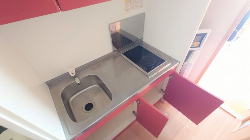 レオパレスＫｓ　ＧＡＲＤＥＮ キッチン