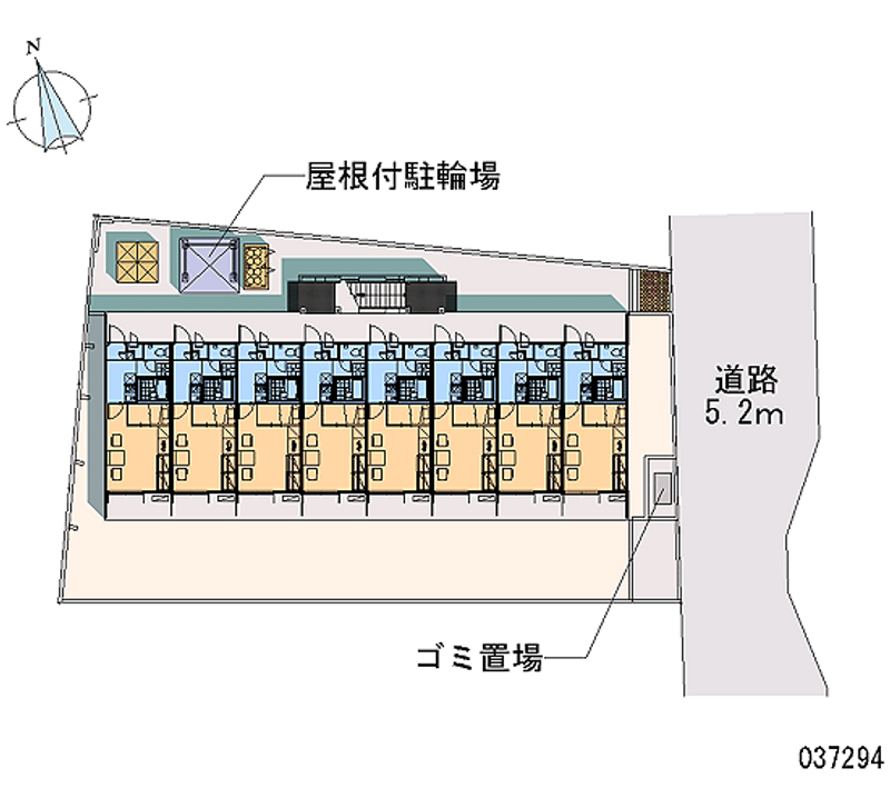 レオパレスエコー 区画図