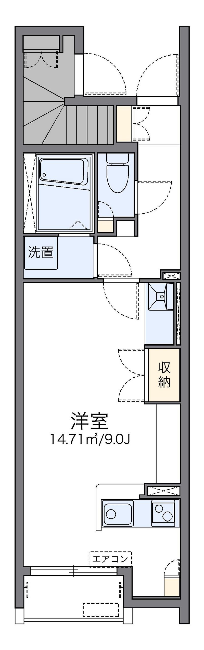 レオネクストＴＫ 間取図