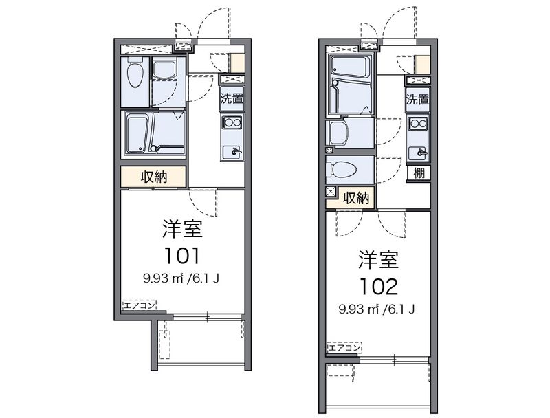 クレイノキャメリア仲六郷 間取図
