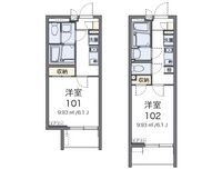 クレイノキャメリア仲六郷 間取図