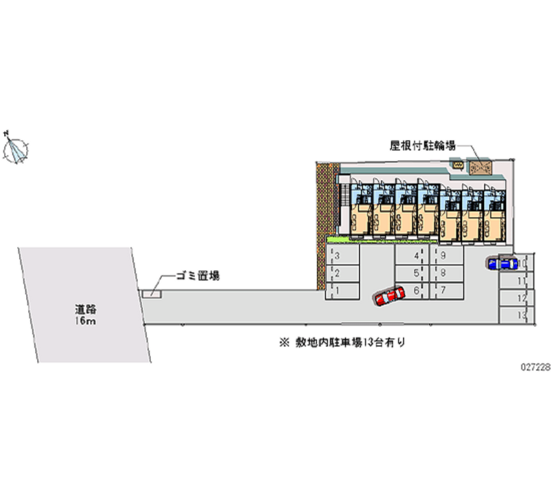 27228月租停車場