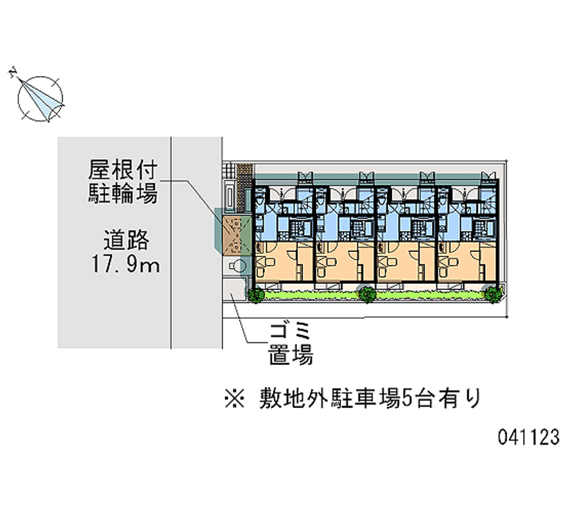 41123月租停车场