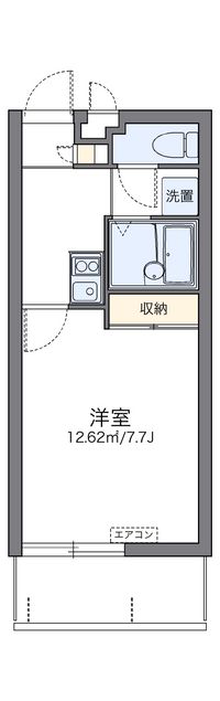 レオパレスＳＡＫＩ 間取り図