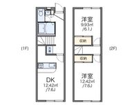 レオパレス桜木 間取り図