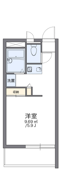 レオパレスエスポワール 間取り図