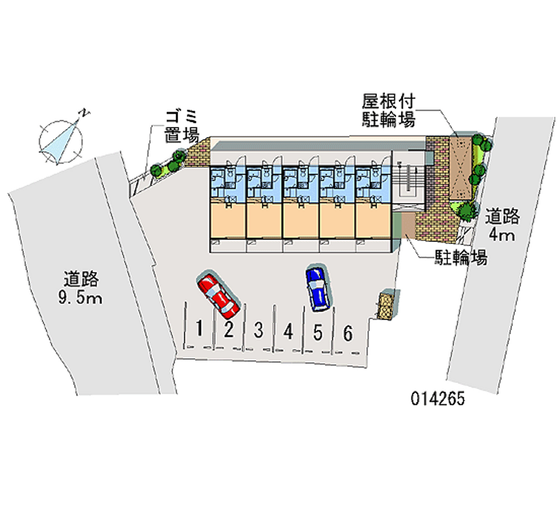 レオパレスＶｉｖｒｅ　Ｈｅｓａｋａ 共用部分