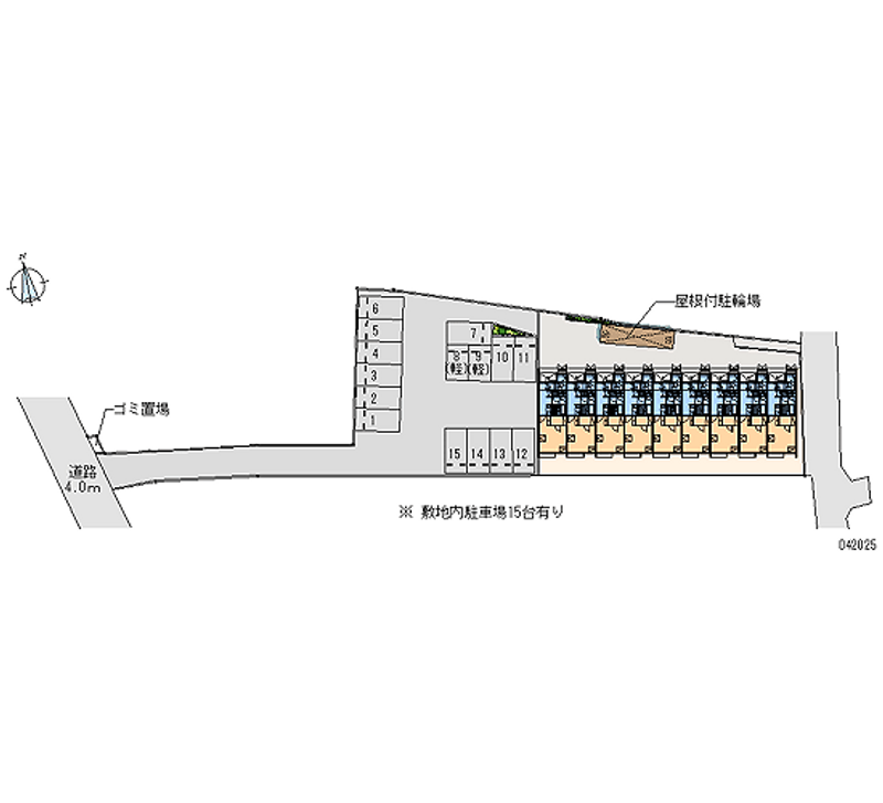 42025月租停车场