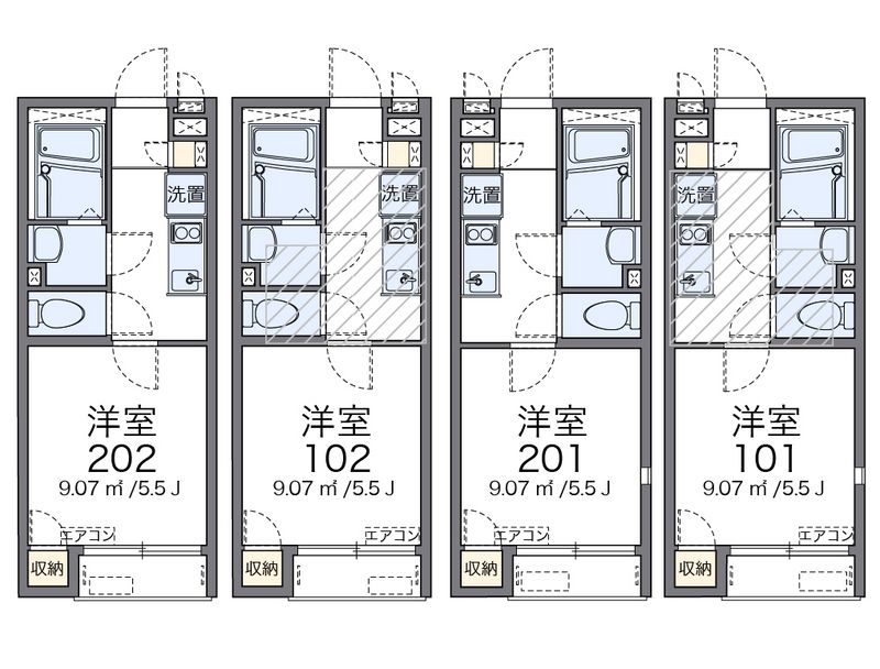 レオネクストグランデ上大岡 間取図