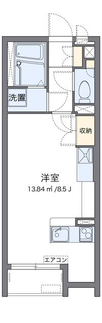 レオネクストやすらが丘Ⅱ 間取り図