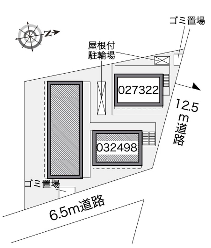 レオパレスヨロズヤＧ 配置図