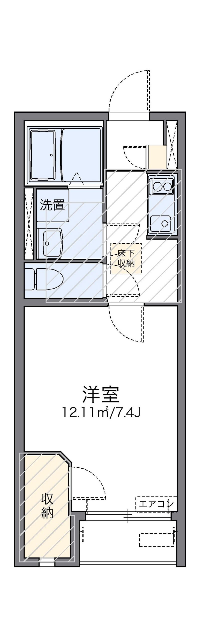 レオネクストマイト 間取図