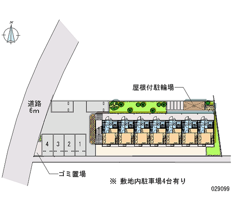 レオパレス多摩百草 月極駐車場