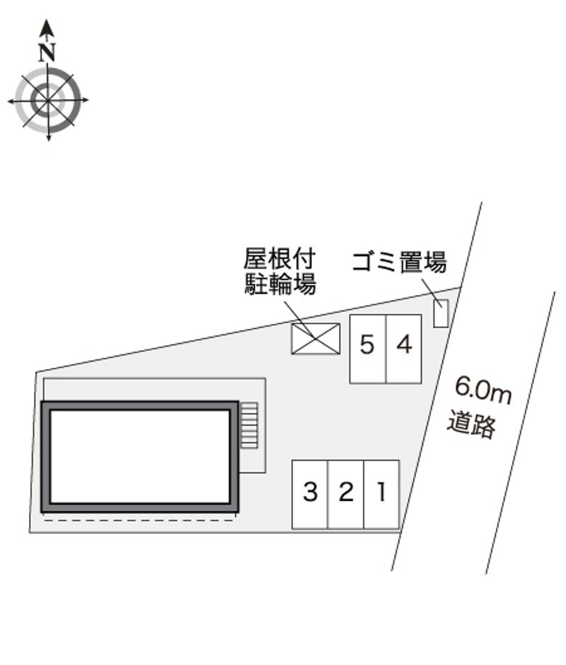 レオパレス大島 配置図