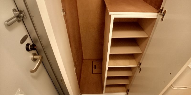 レオパレスニューフィール 収納
