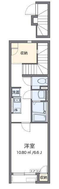 クレイノシャンドフルール 間取り図