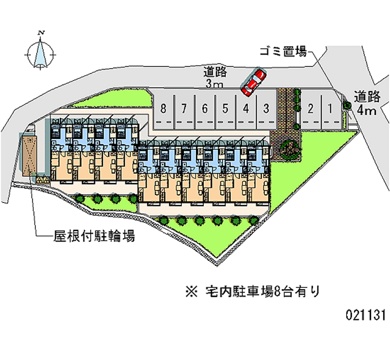 21131月租停车场