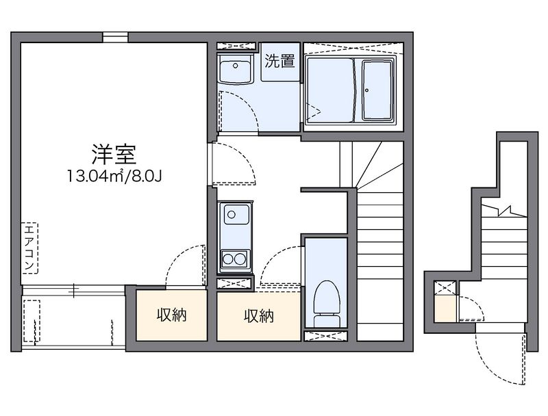 レオネクストルミエール稲美 間取図