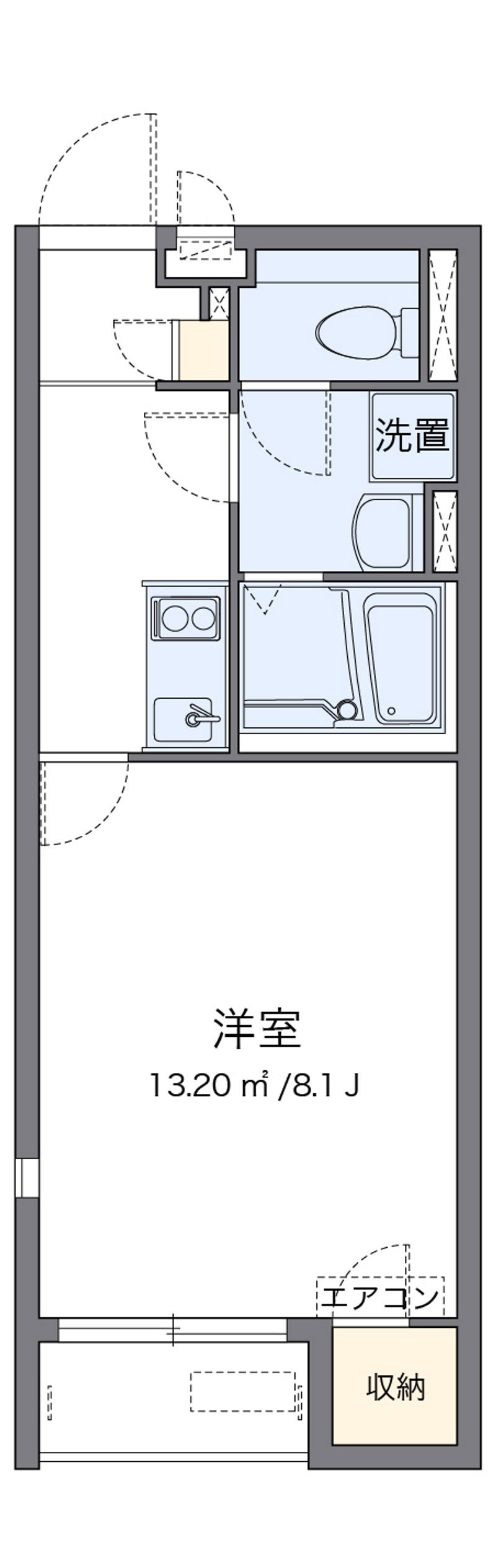 レオネクストひまわり 間取図