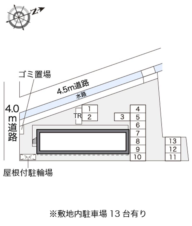 レオパレスグレイス 配置図