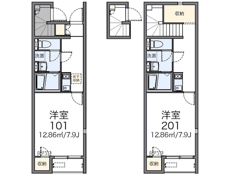 レオネクスト中 間取図