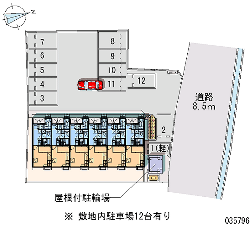 35796 Monthly parking lot