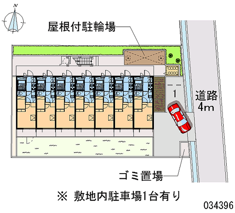 レオパレスマース 区画図