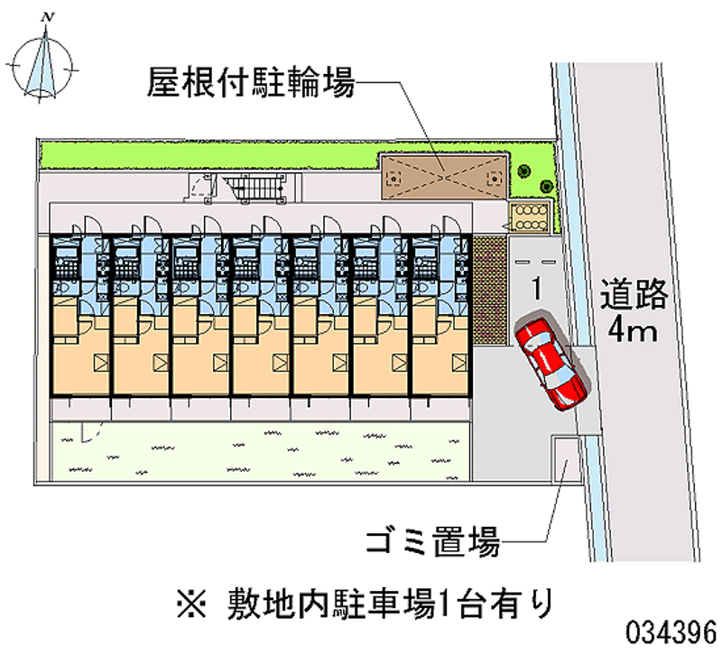 レオパレスマース 月極駐車場