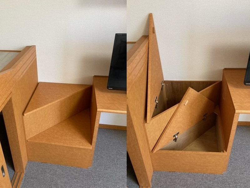 レオパレスマダムド千 収納