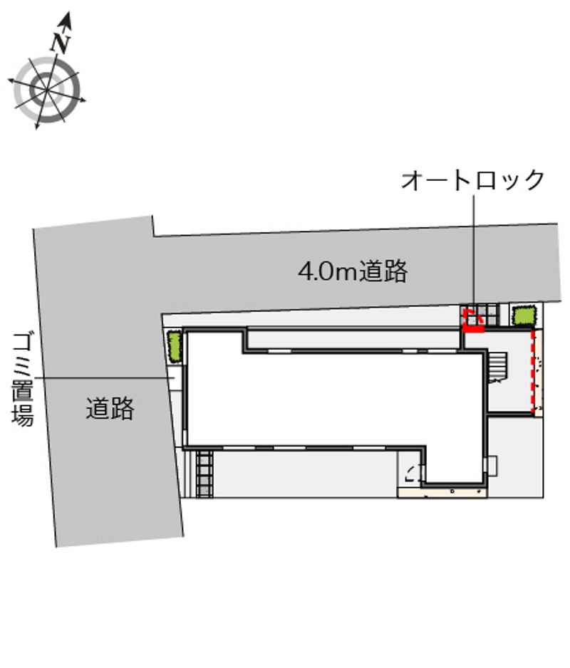 クレイノクラウドⅢ本郷 配置図