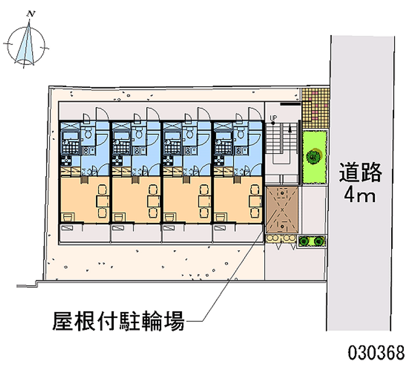 レオパレス広喜 区画図