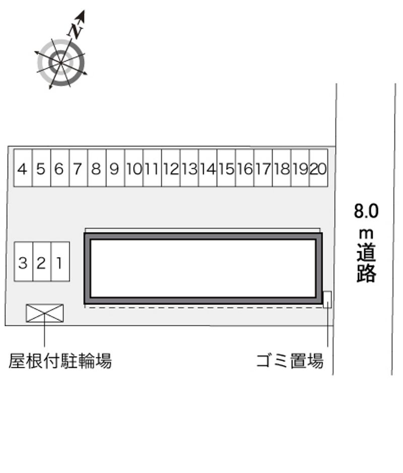 レオパレス知手タウニー 配置図
