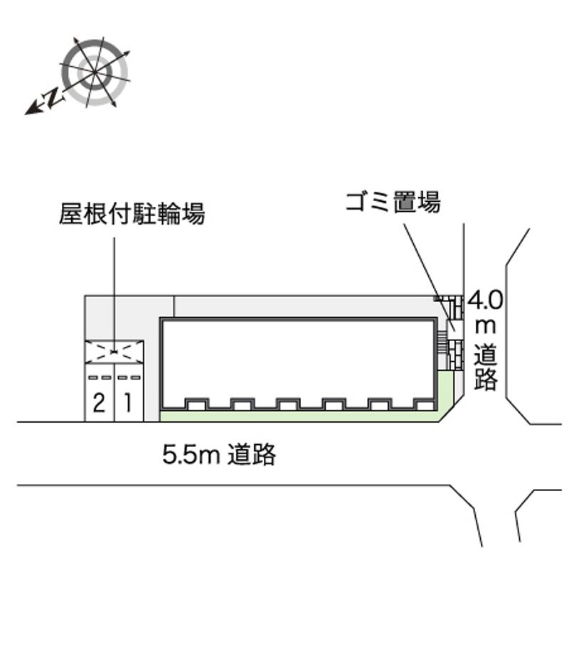 レオネクスト常光寺 配置図