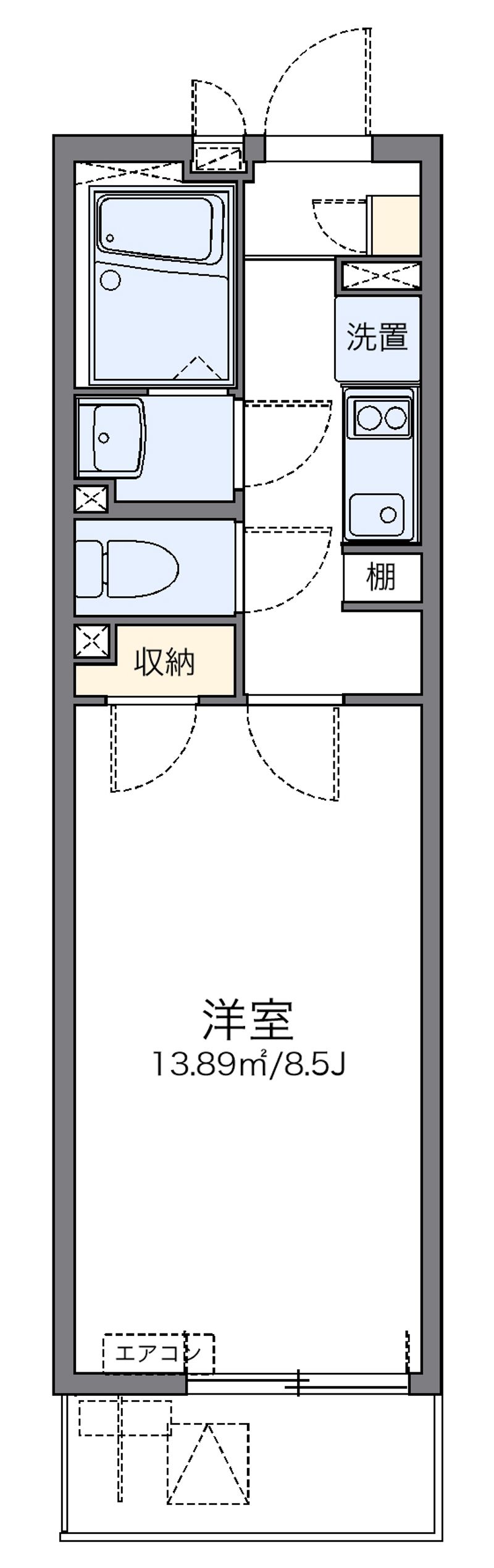 レオネクスト港北 間取図