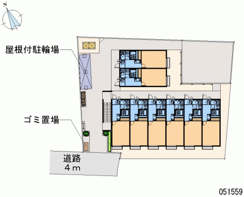 レオネクストクレディ 区画図