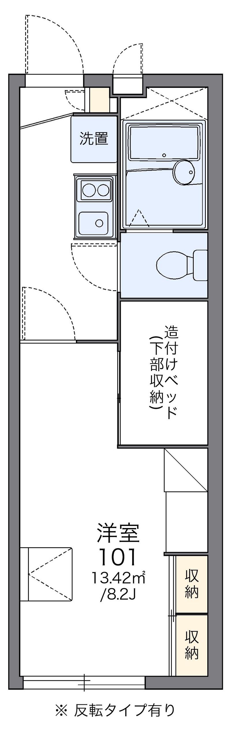 レオパレスボヌール 間取り