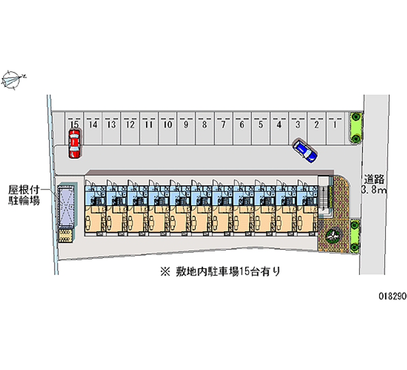 18290月租停车场