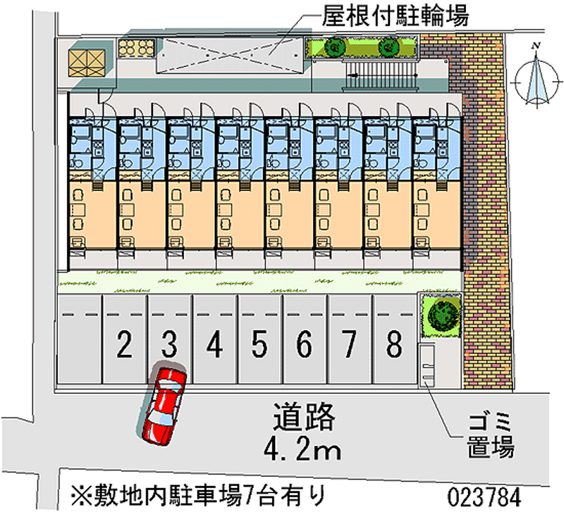 23784月租停車場