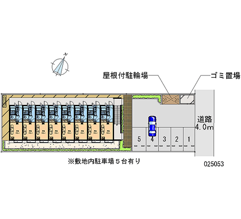 25053 Monthly parking lot