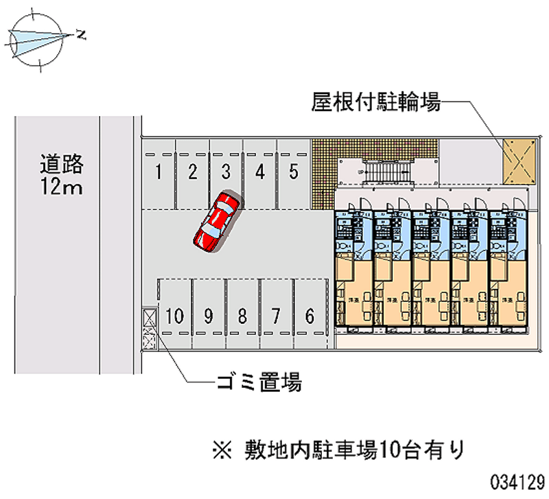 34129 Monthly parking lot