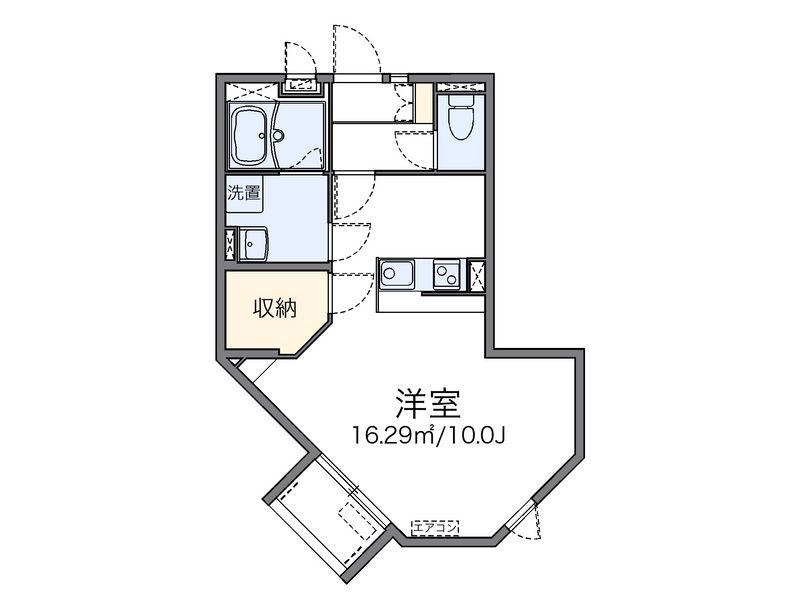 レオネクストムルティ 間取図